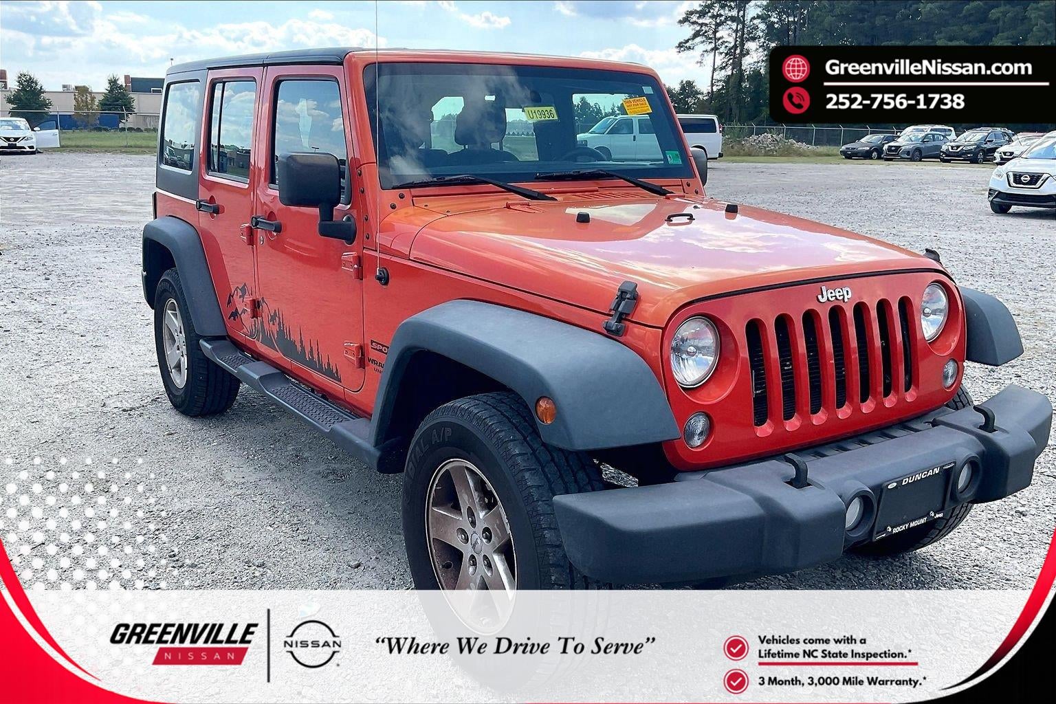 2015 Jeep Wrangler Unlimited Sport