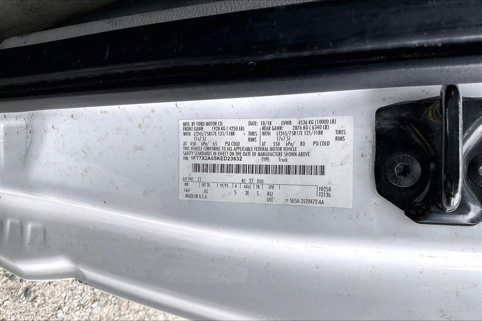 2019 Ford Super Duty F-250 SRW XL