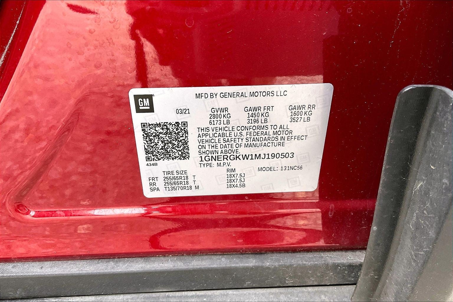 2021 Chevrolet Traverse LT Cloth