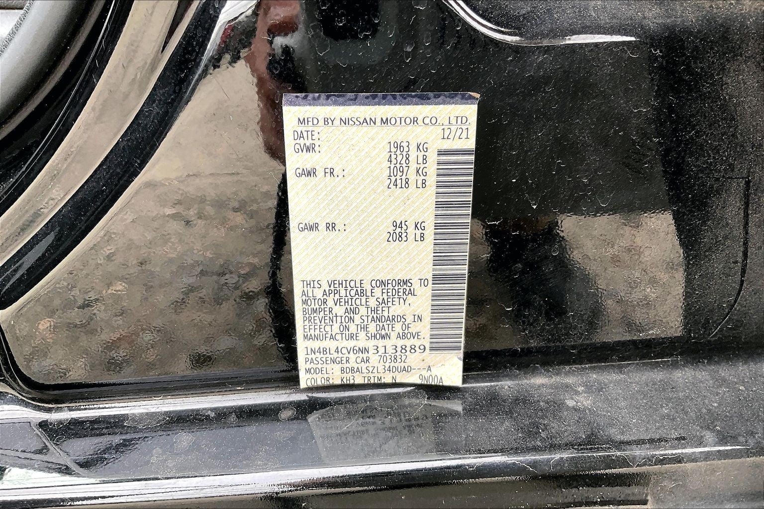 2022 Nissan Altima 2.5 SR