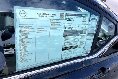 2026 Nissan Altima SV