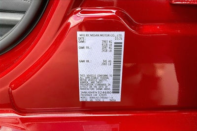 2026 Nissan Altima SV