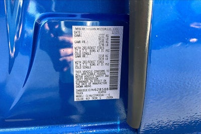 2026 Nissan Frontier SV