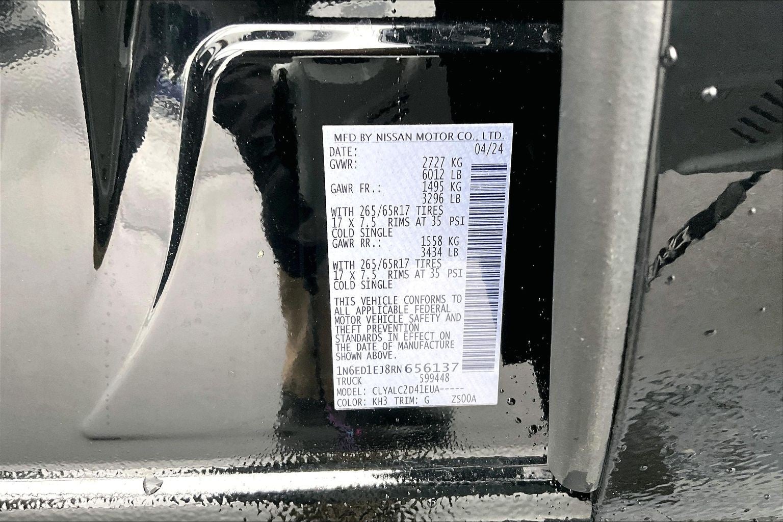 2024 Nissan Frontier SV