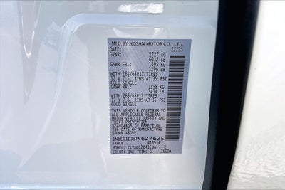 2026 Nissan Frontier SV