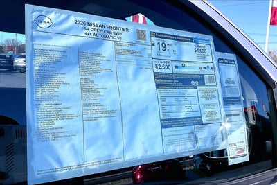 2026 Nissan Frontier SV