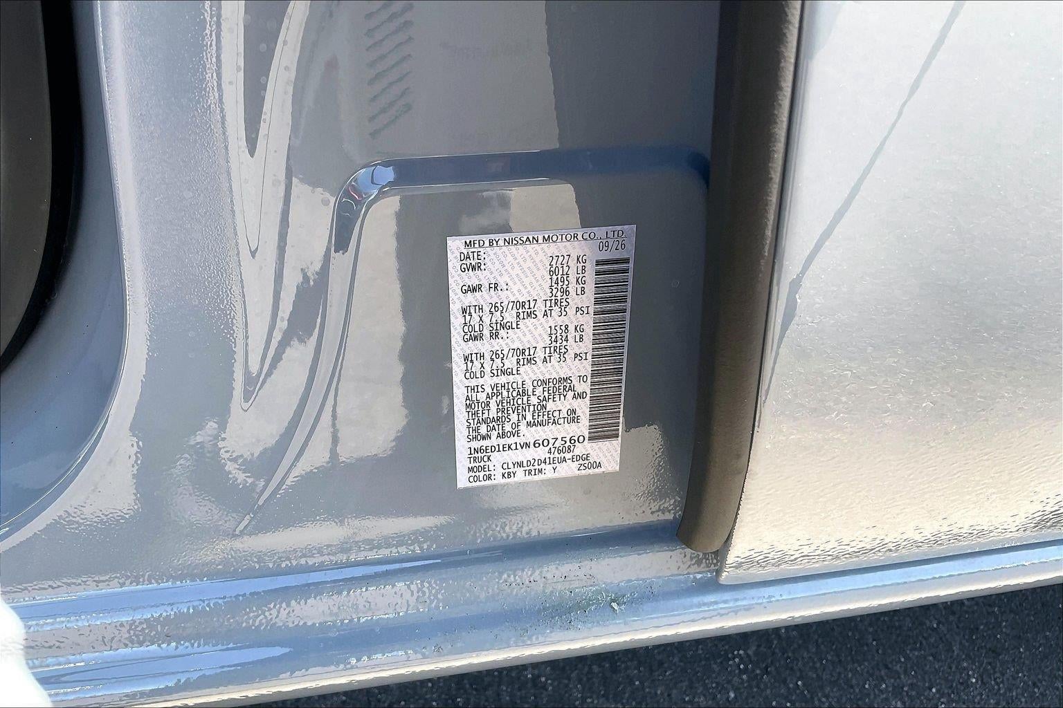 2027 Nissan Frontier PRO-4X