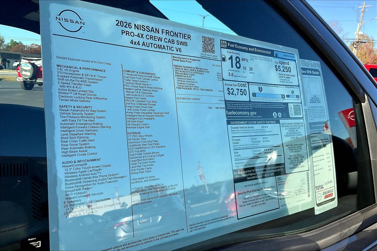 2026 Nissan Frontier PRO-4X