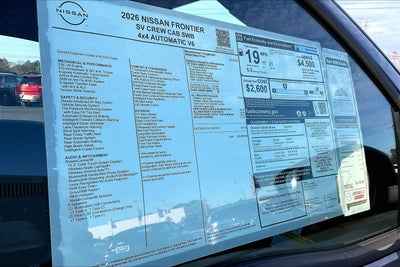 2026 Nissan Frontier SV