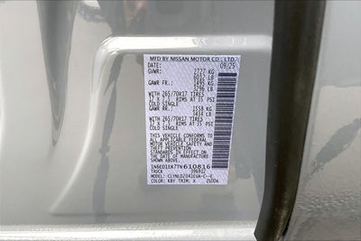 2026 Nissan Frontier PRO-4X