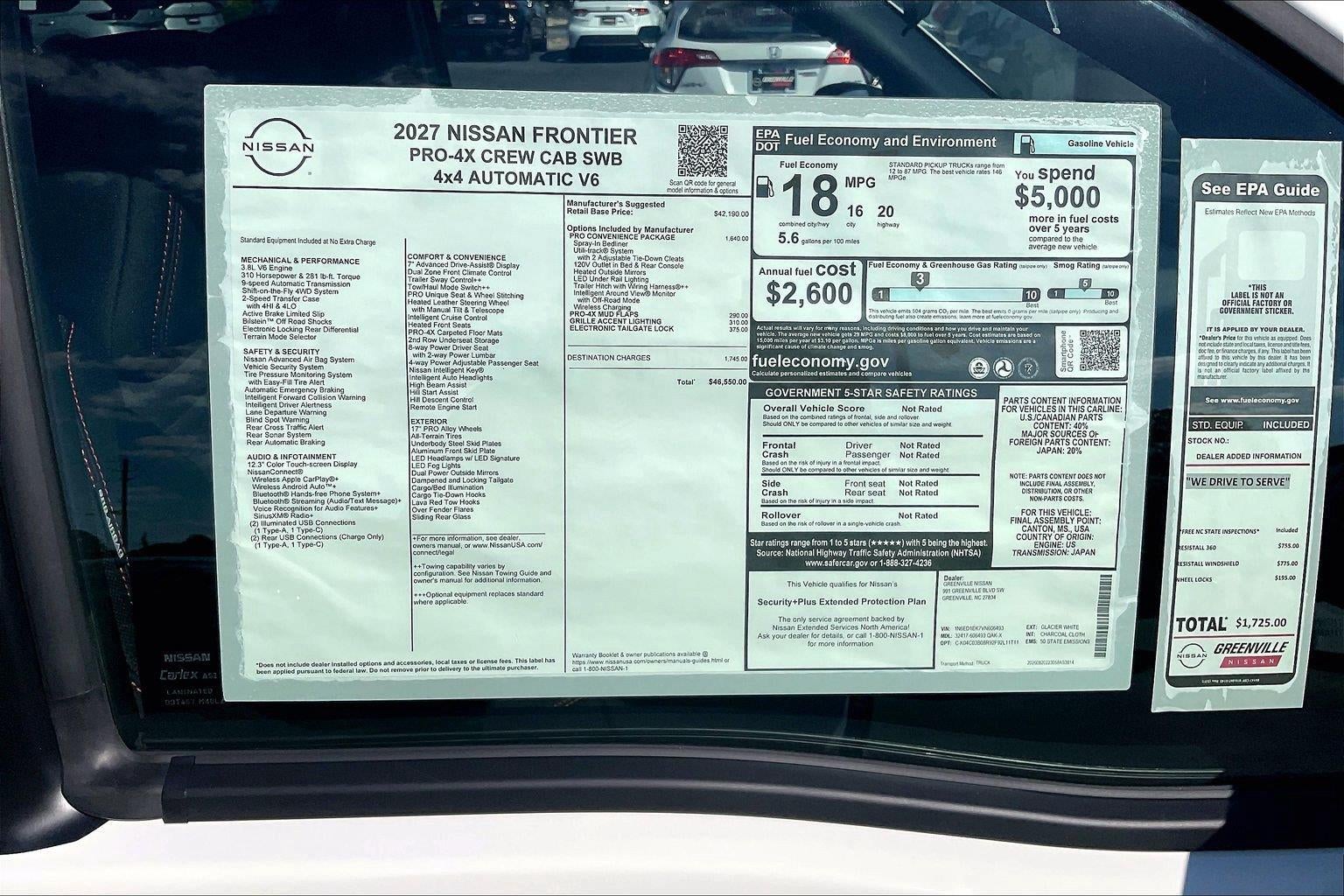 2027 Nissan Frontier PRO-4X