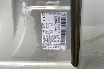 2026 Nissan Frontier PRO-4X