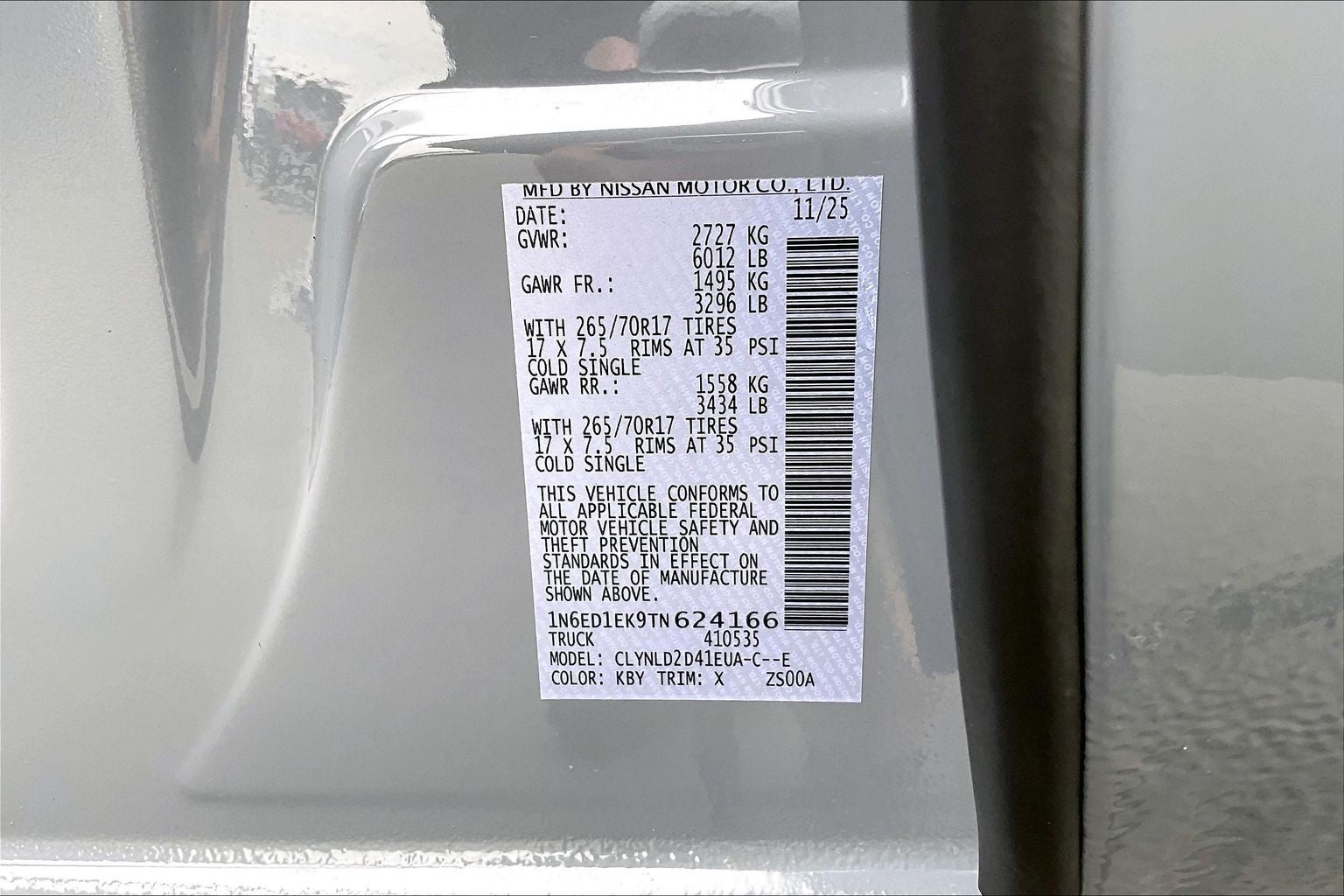 2026 Nissan Frontier PRO-4X