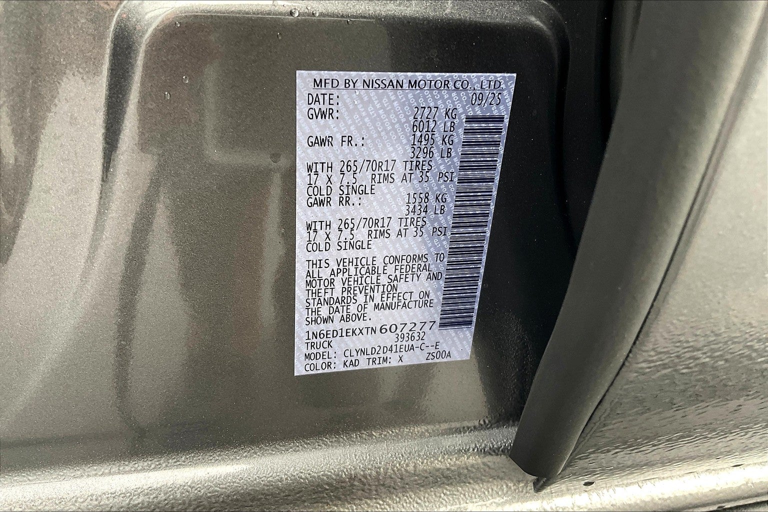 2026 Nissan Frontier PRO-4X