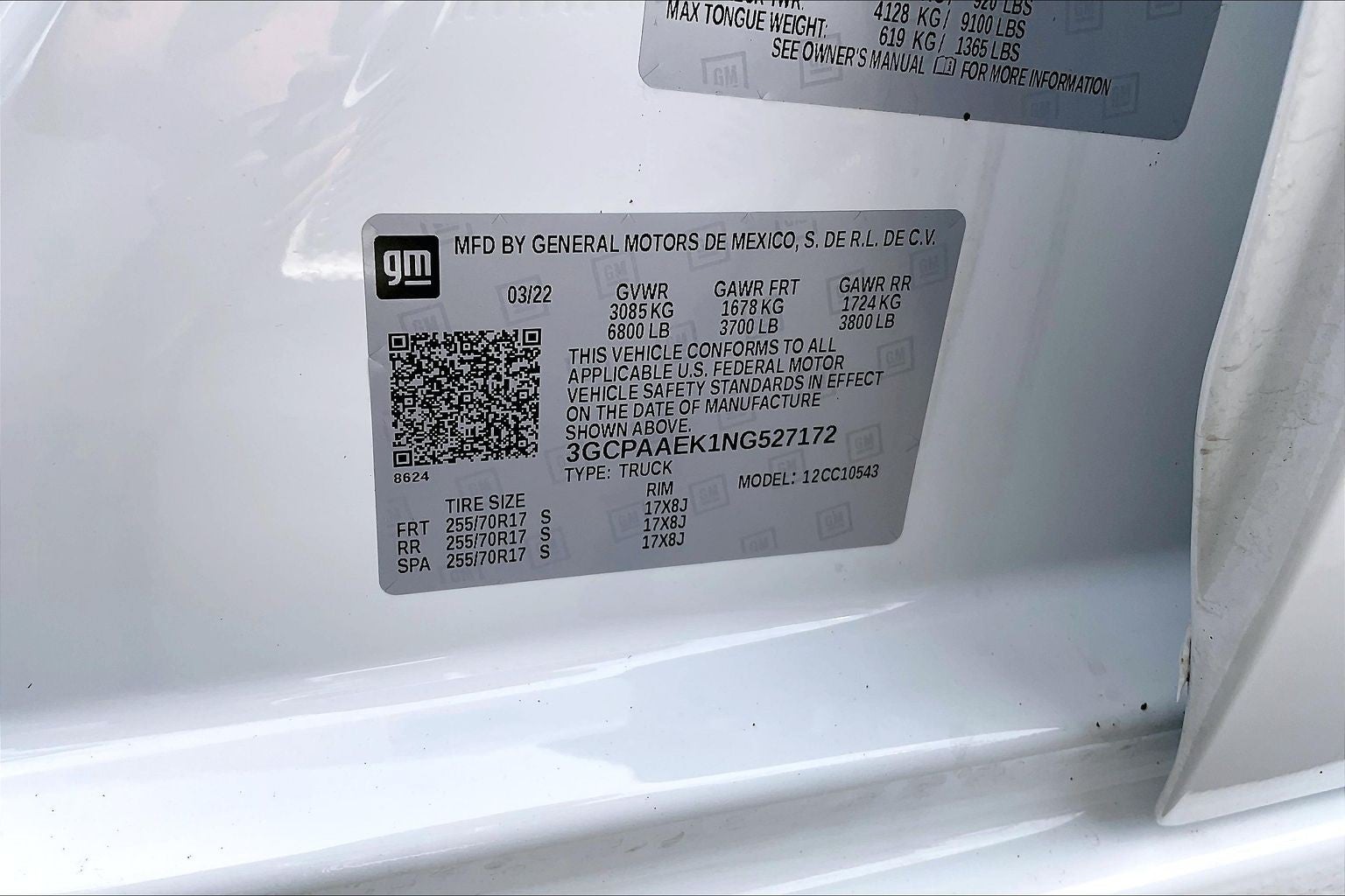 2022 Chevrolet Silverado 1500 Work Truck