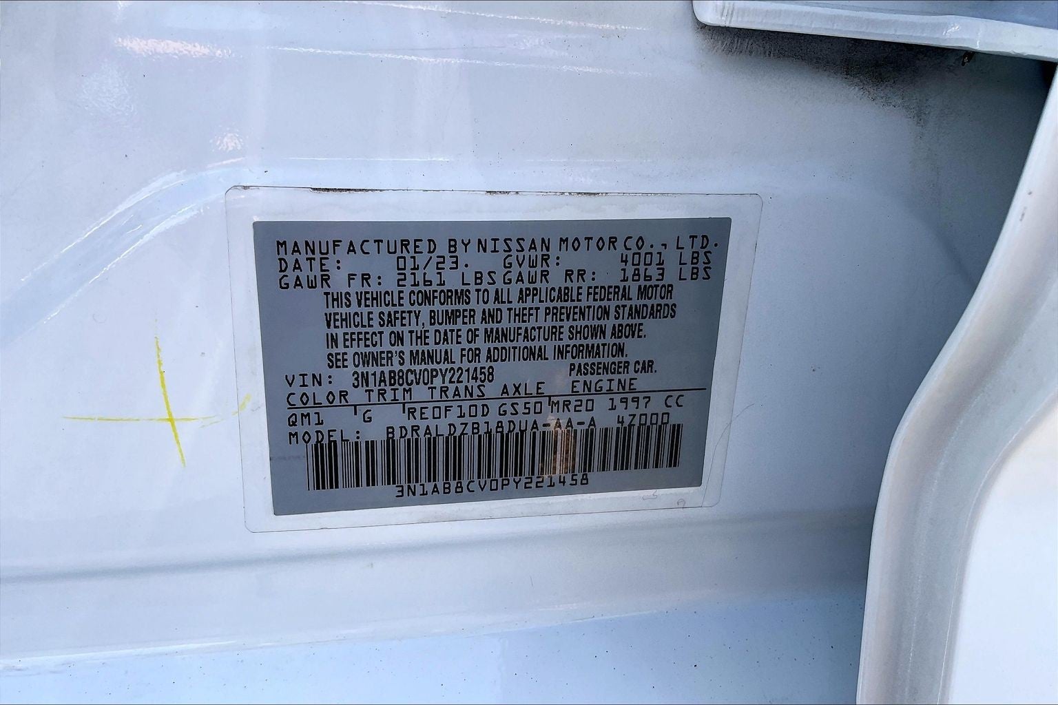 2023 Nissan Sentra SV