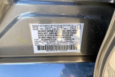 2026 Nissan Sentra S