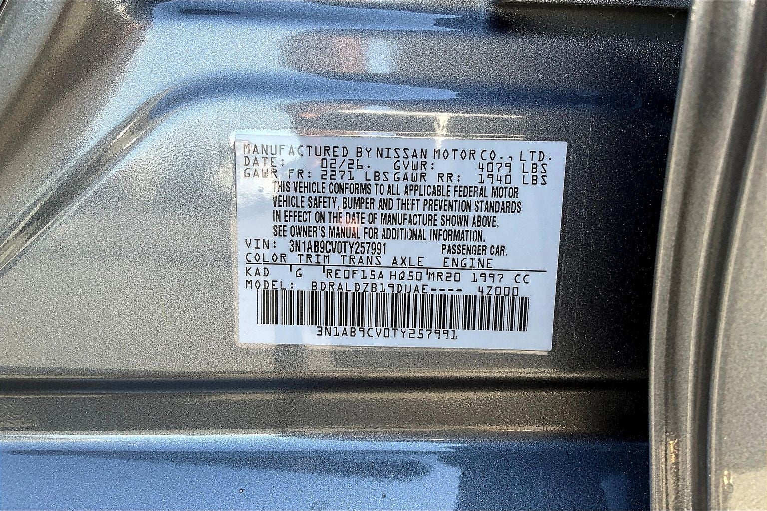 2026 Nissan Sentra SV