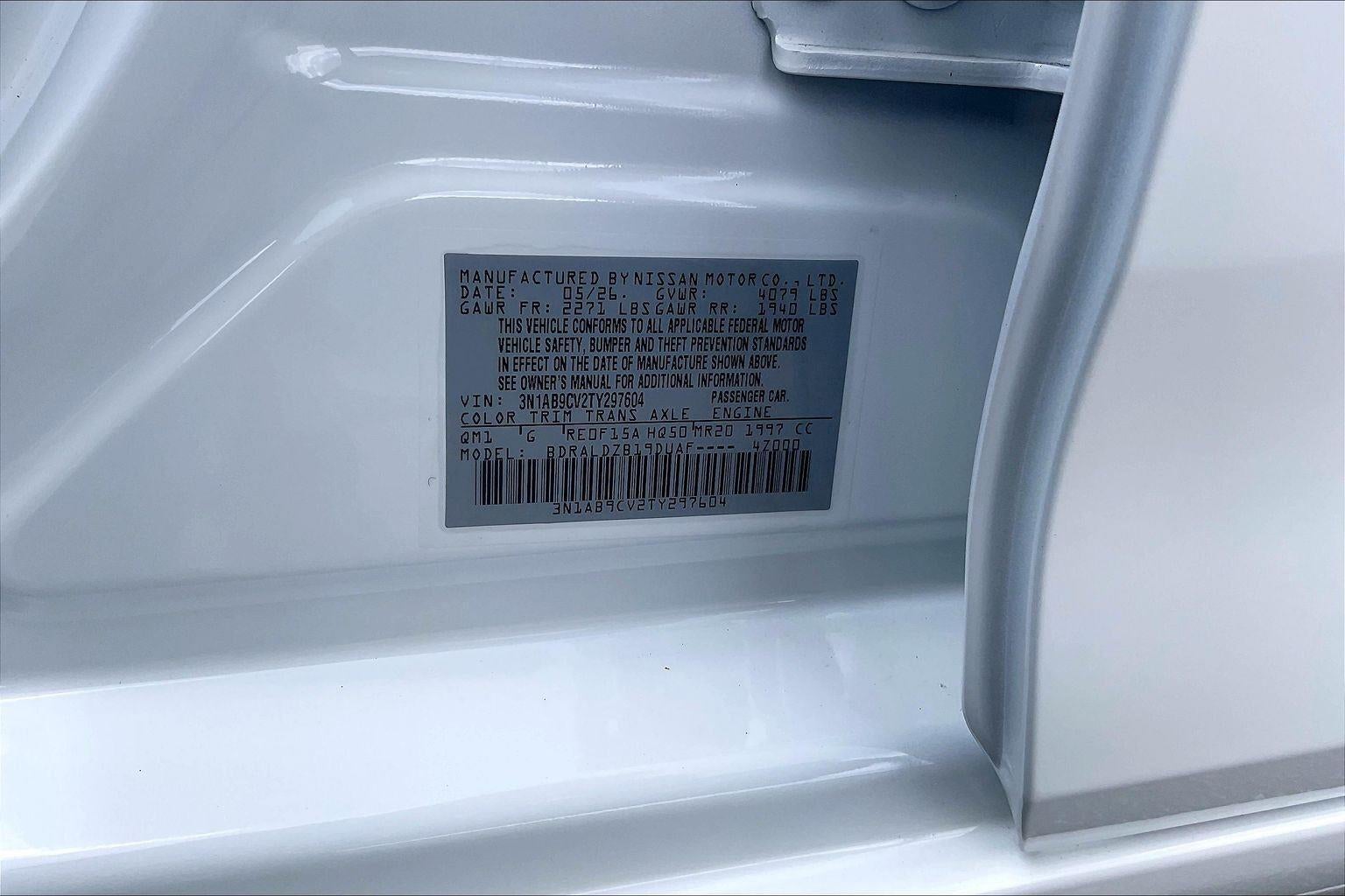 2026 Nissan Sentra SV