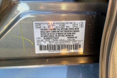 2026 Nissan Sentra SV