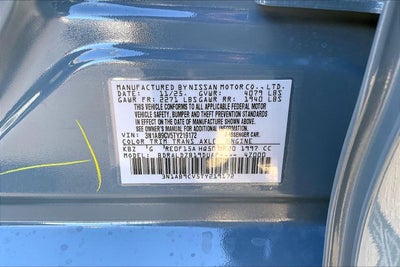 2026 Nissan Sentra SV