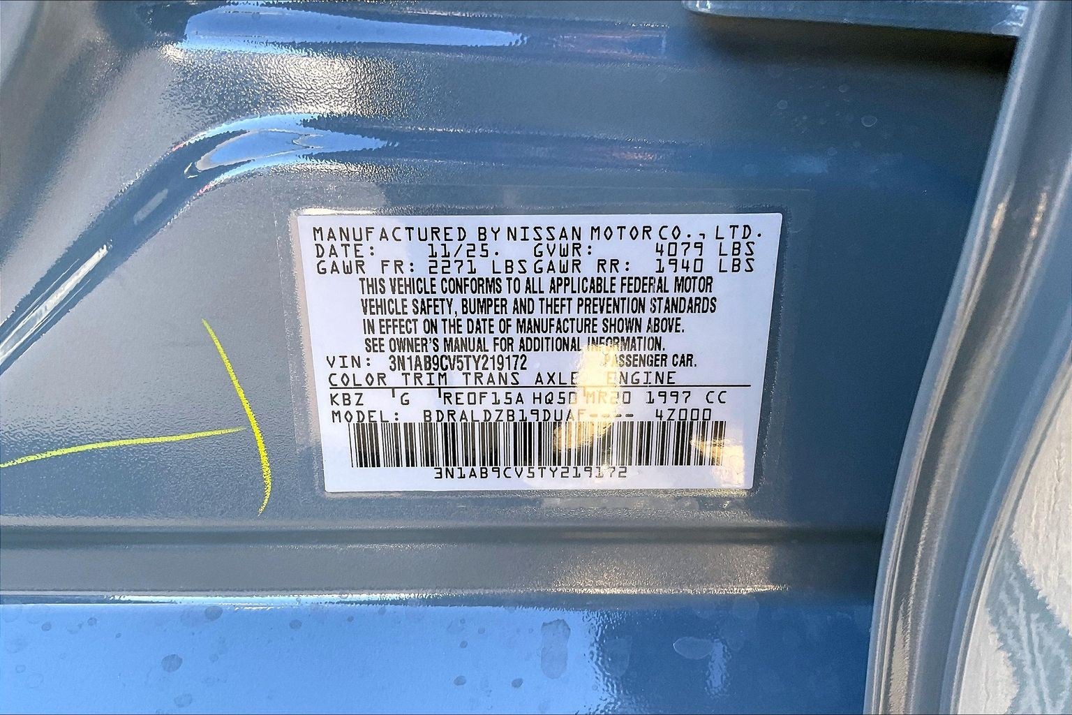 2026 Nissan Sentra SV