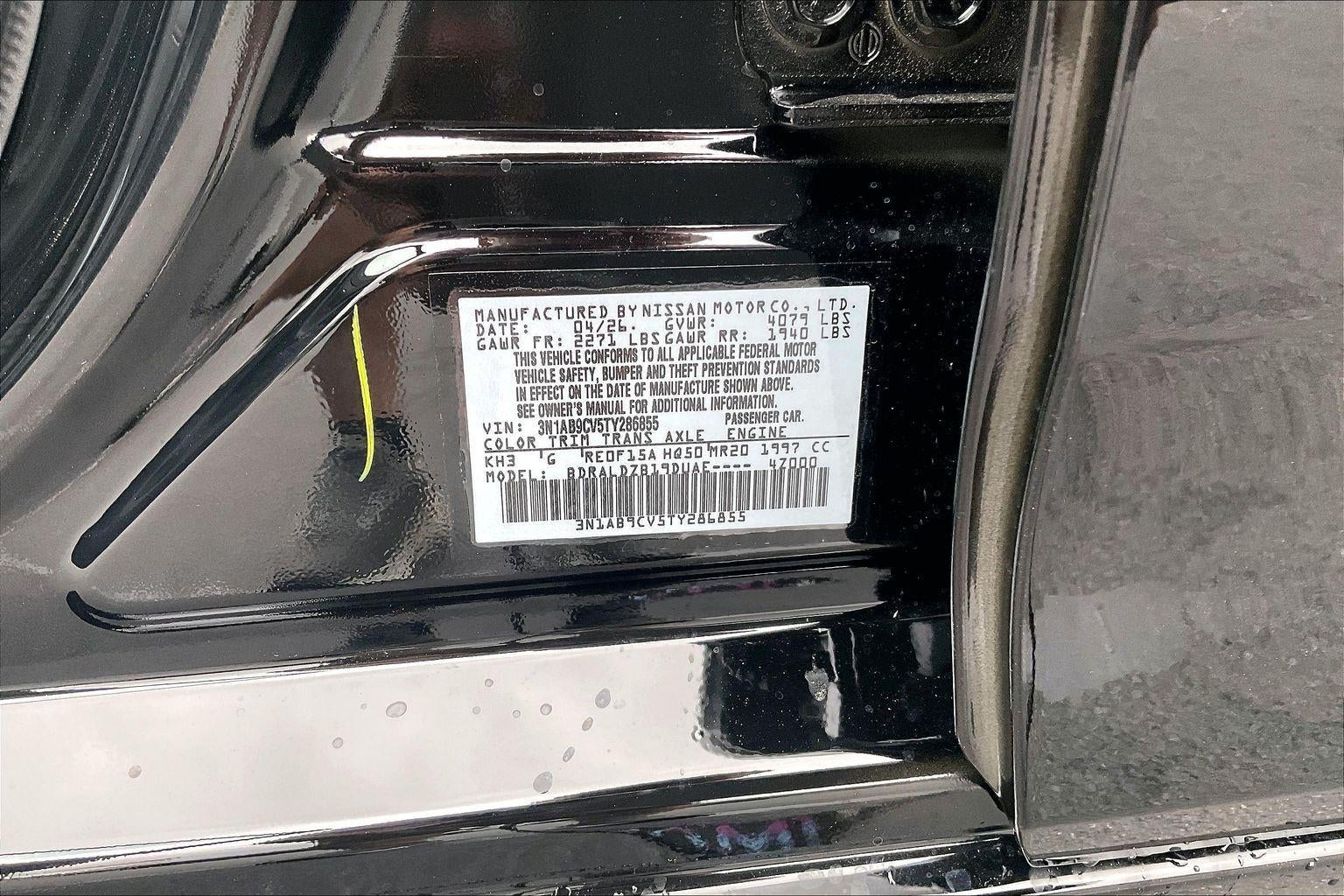 2026 Nissan Sentra SV
