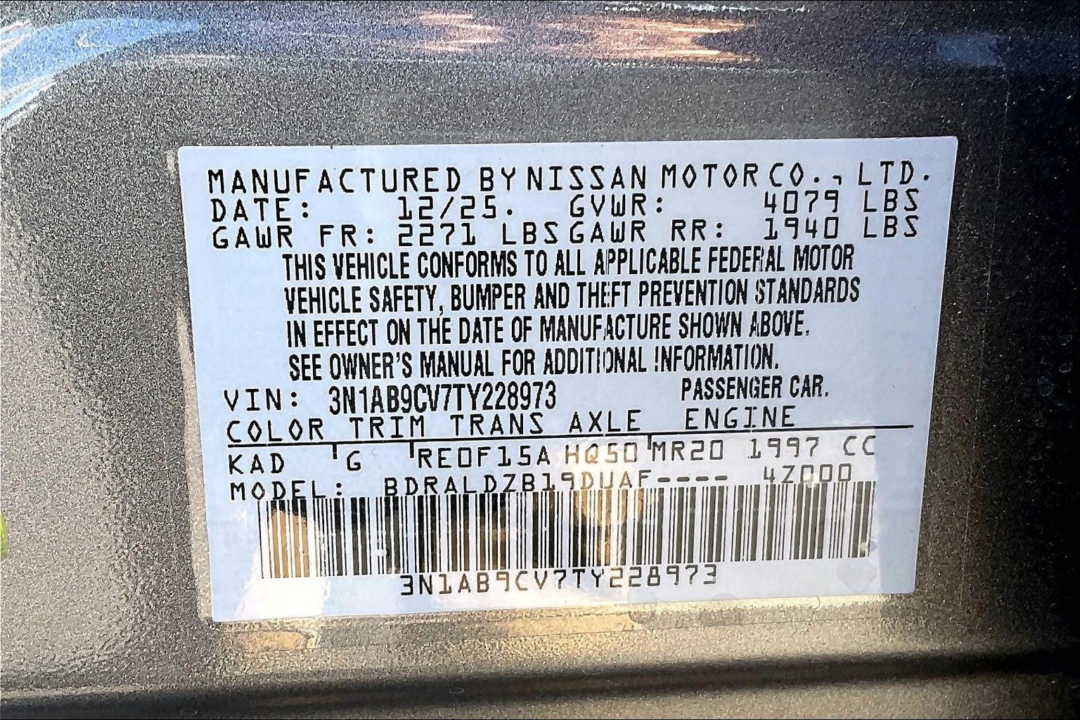 2026 Nissan Sentra SV