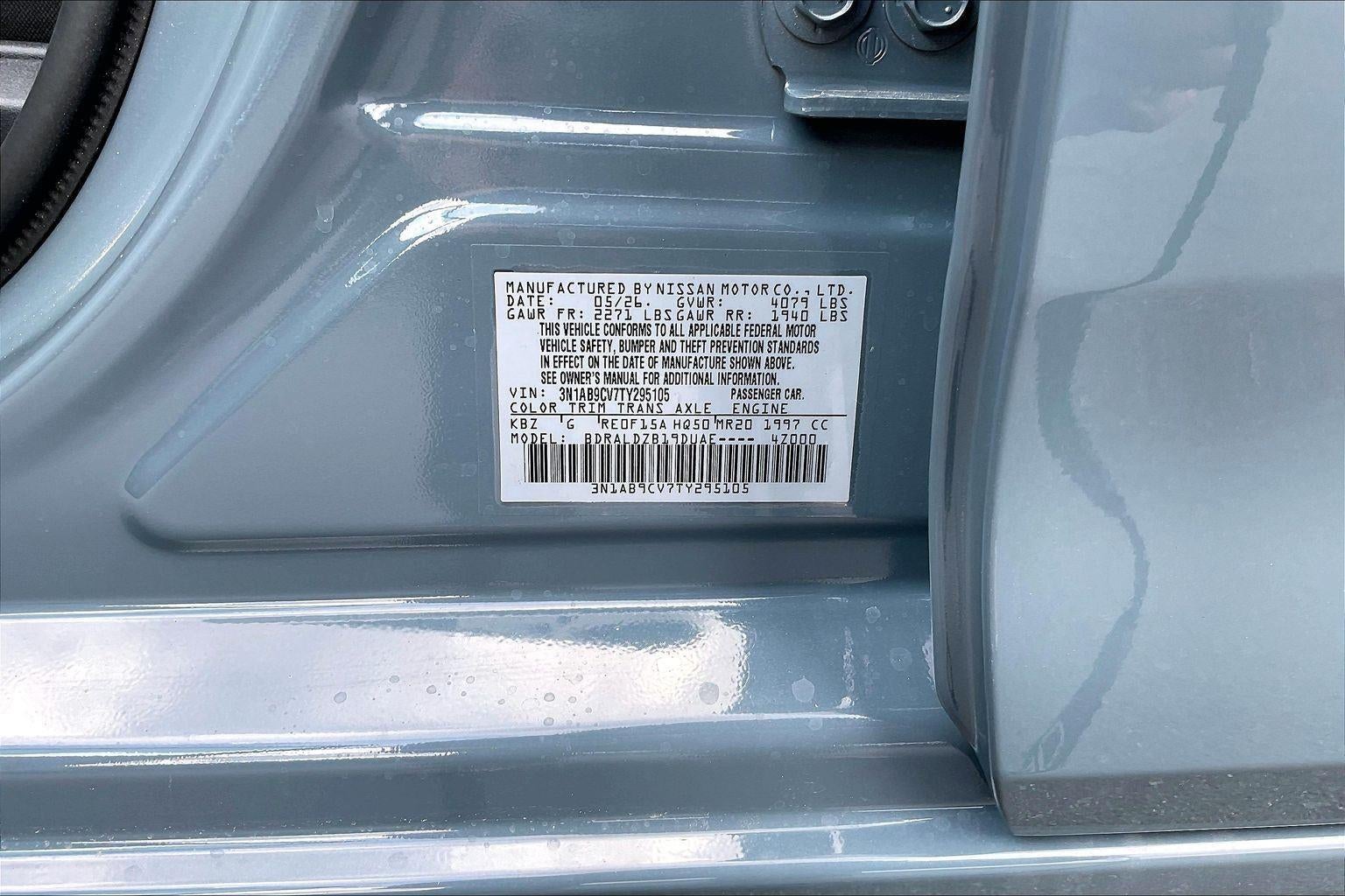 2026 Nissan Sentra SV