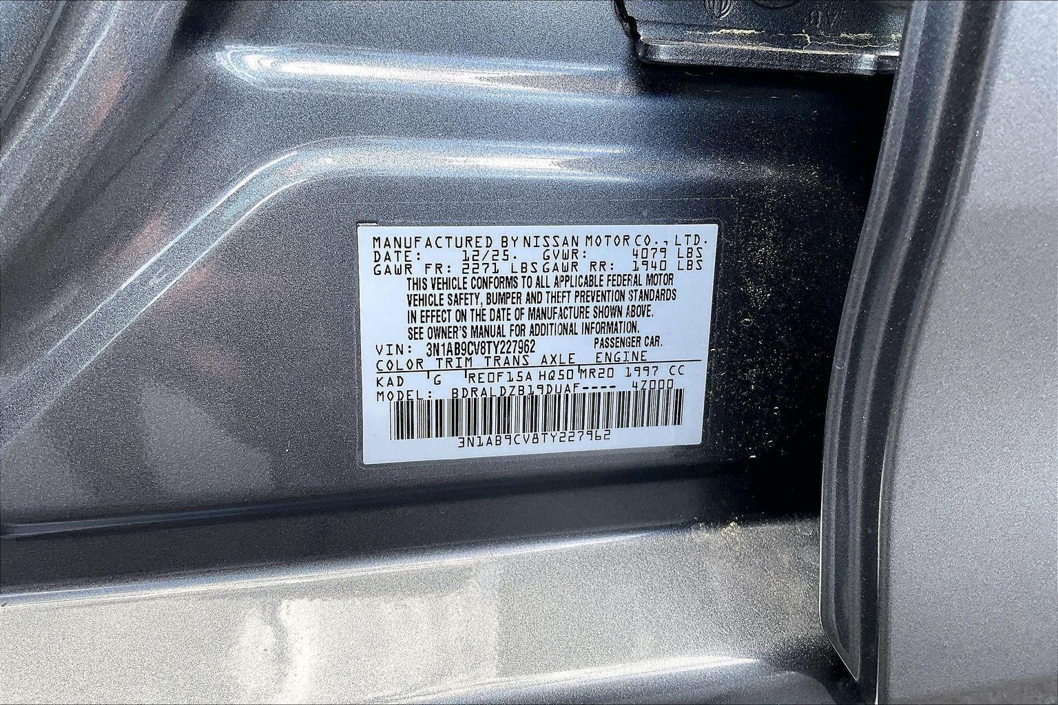 2026 Nissan Sentra SV