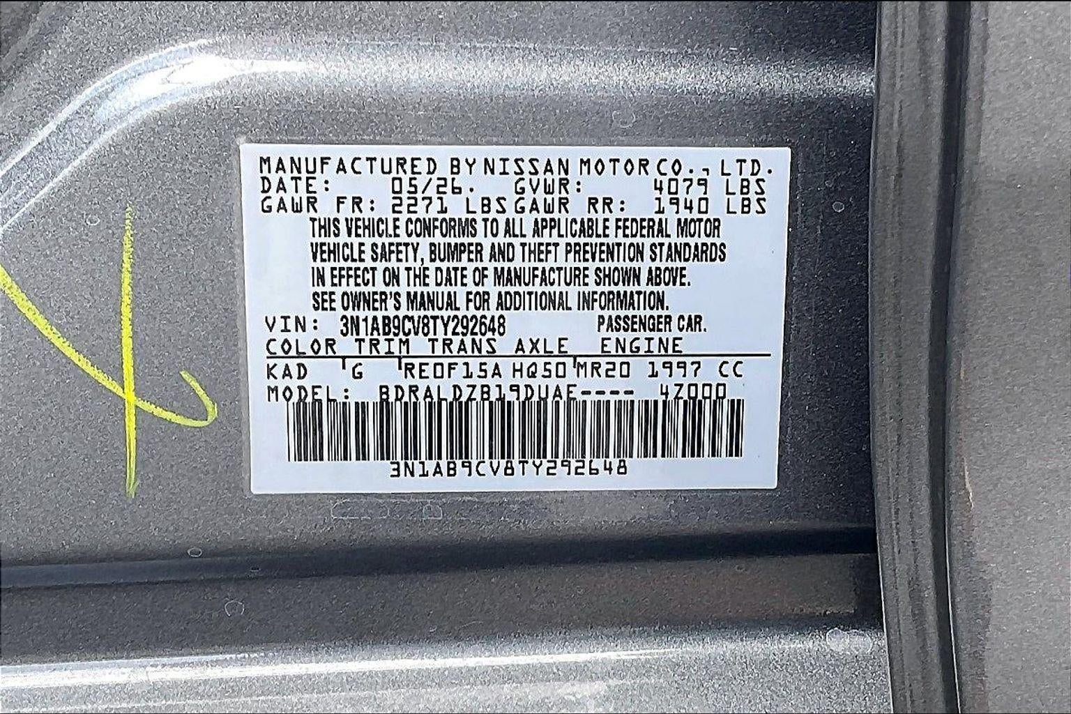 2026 Nissan Sentra SV