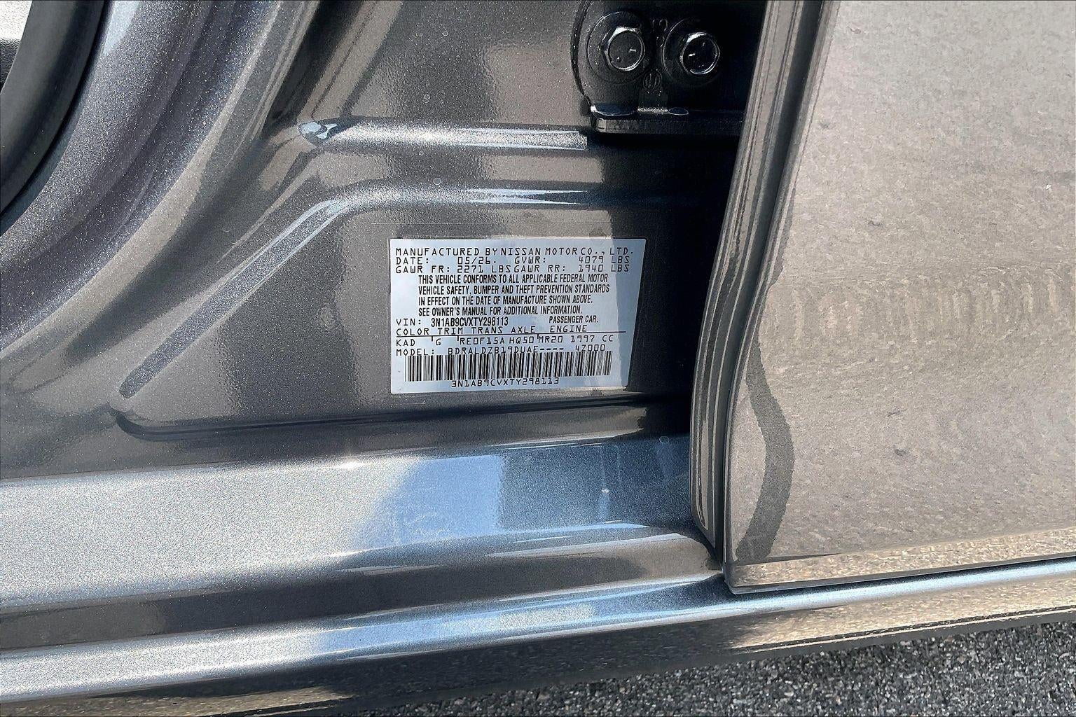 2026 Nissan Sentra SV