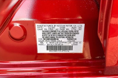 2025 Nissan Versa SV