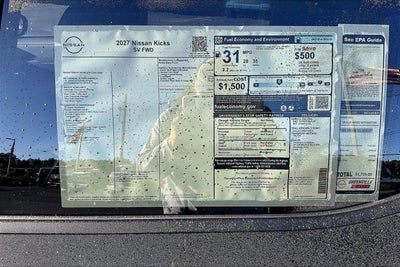 2027 Nissan Kicks SV