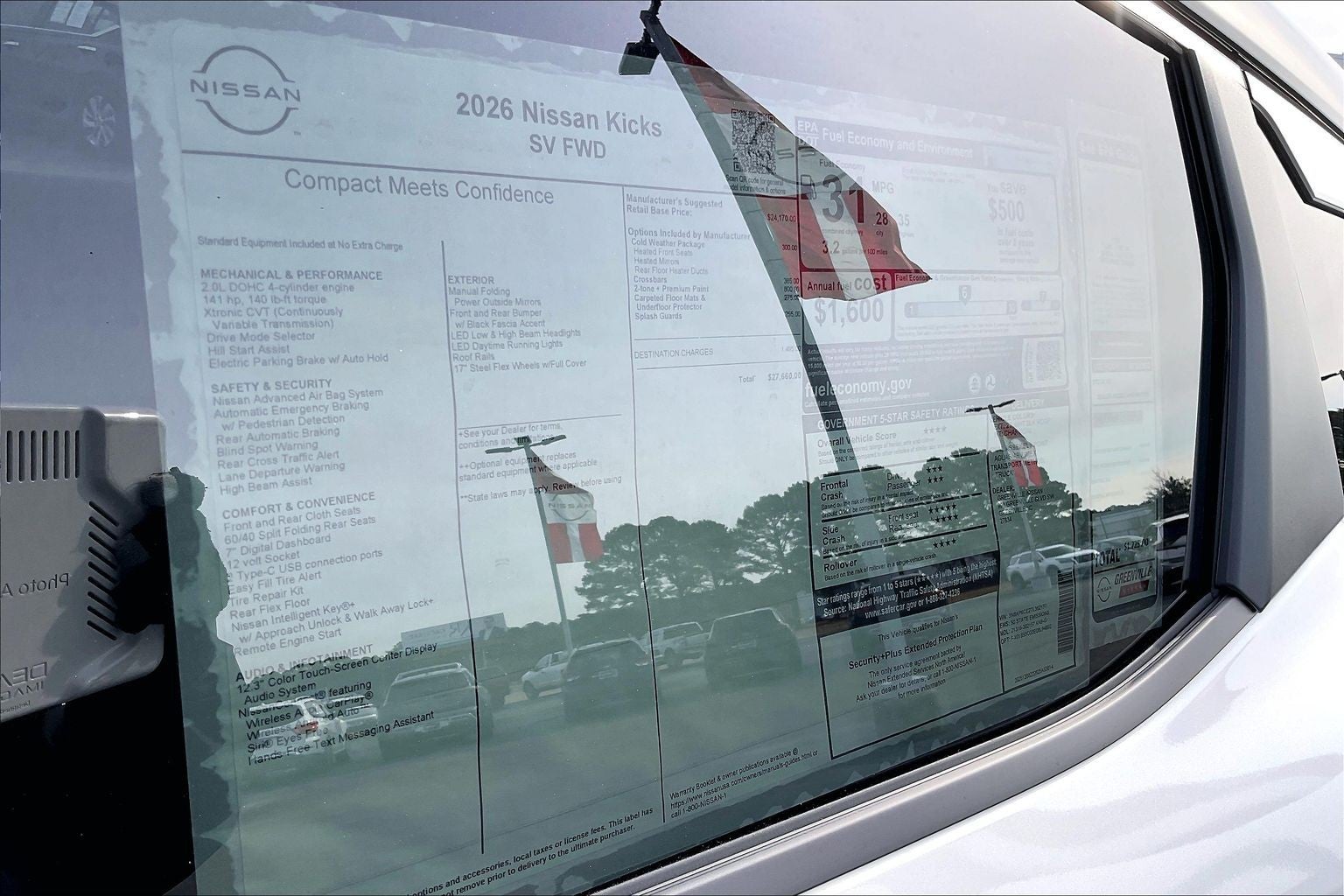 2026 Nissan Kicks SV