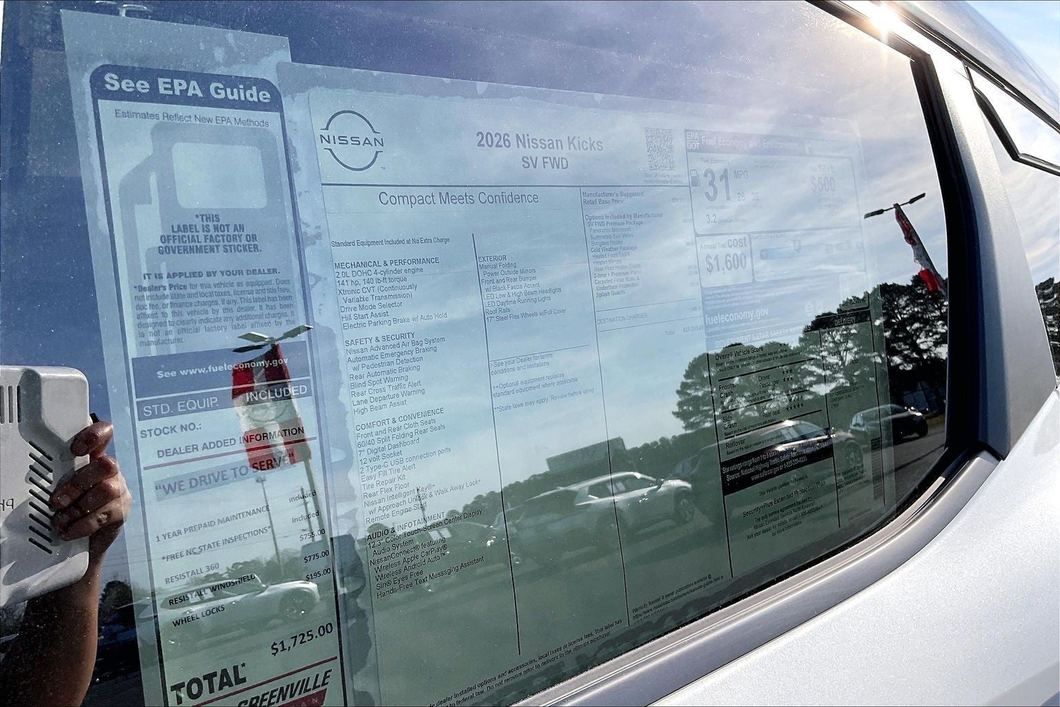 2026 Nissan Kicks SV