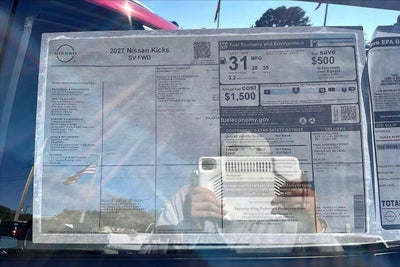 2027 Nissan Kicks SV