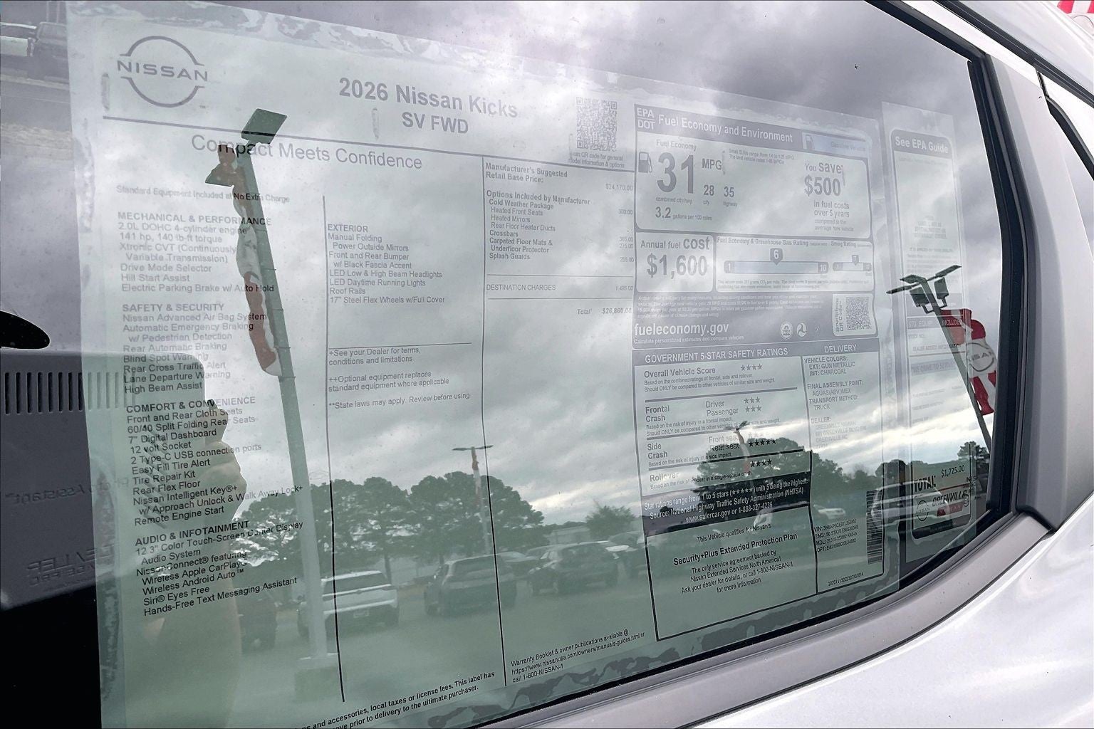 2026 Nissan Kicks SV