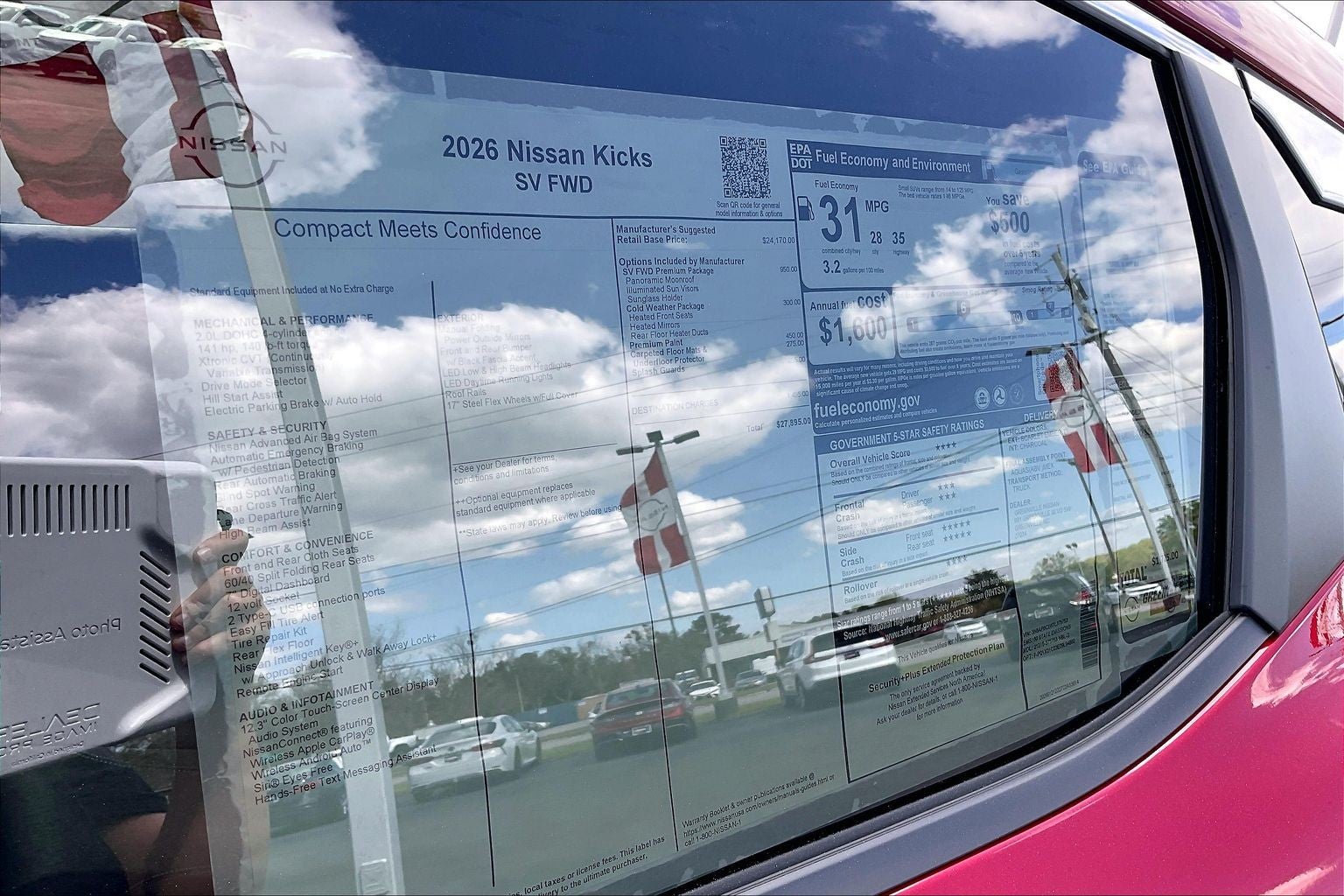 2026 Nissan Kicks SV