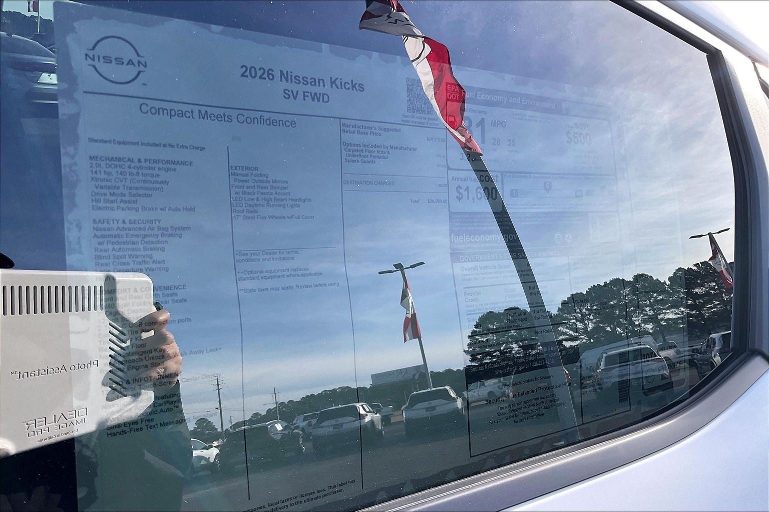 2026 Nissan Kicks SV