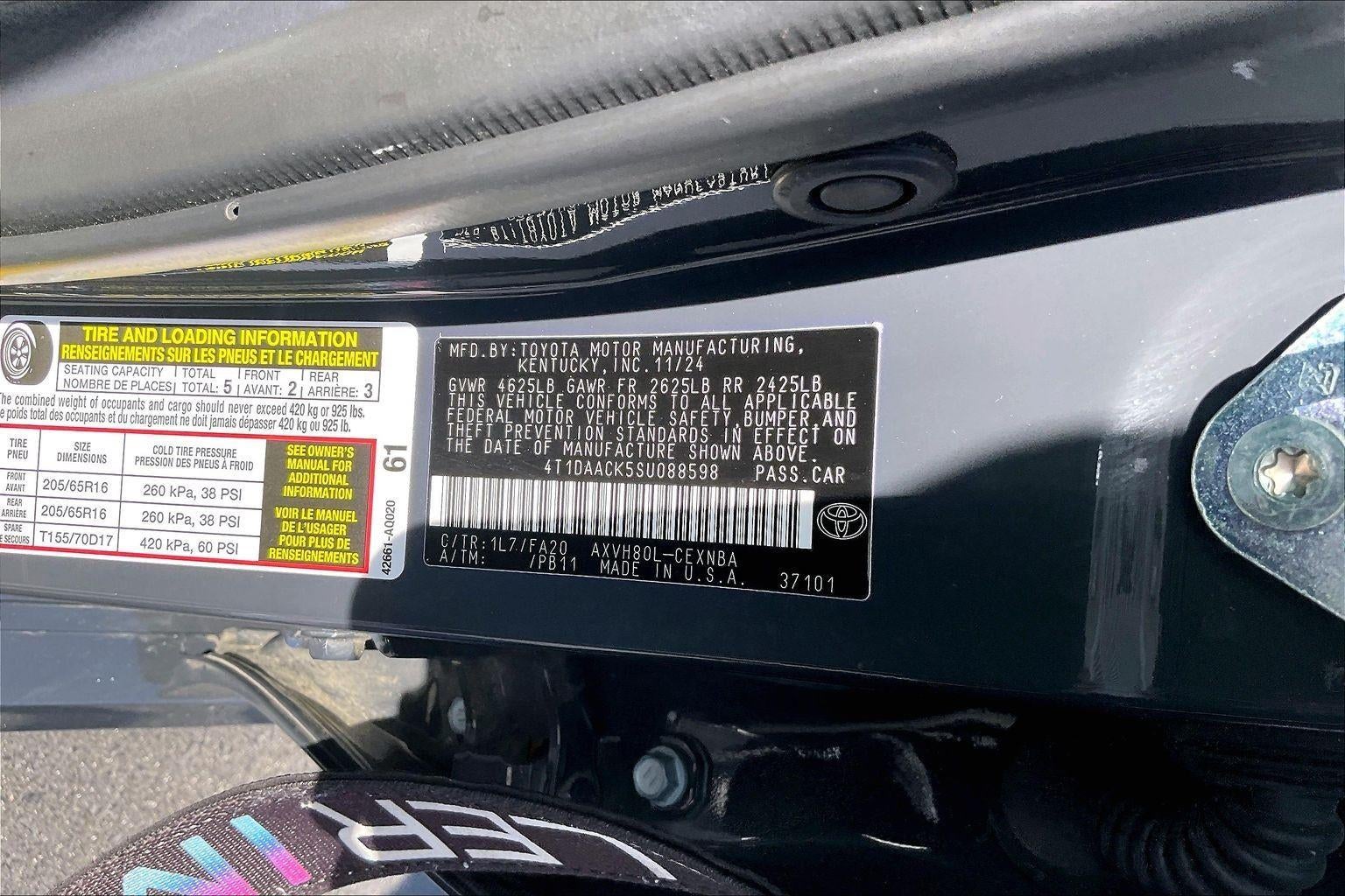 2025 Toyota Camry LE