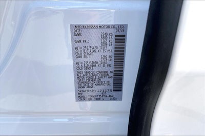 2026 Nissan Murano SL