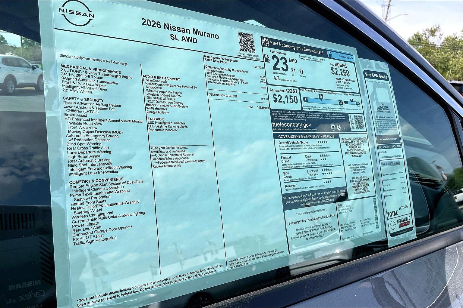 2026 Nissan Murano SL