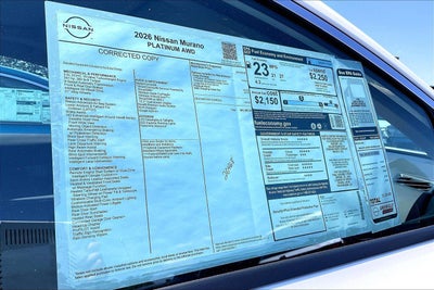 2026 Nissan Murano Platinum