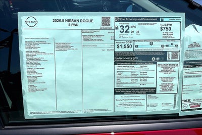 2026 Nissan Rogue S