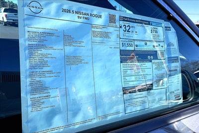 2026 Nissan Rogue SV