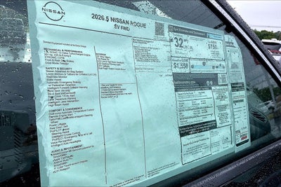2026 Nissan Rogue SV