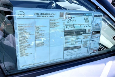 2026 Nissan Rogue Dark Armor