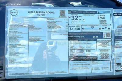 2026 Nissan Rogue SV