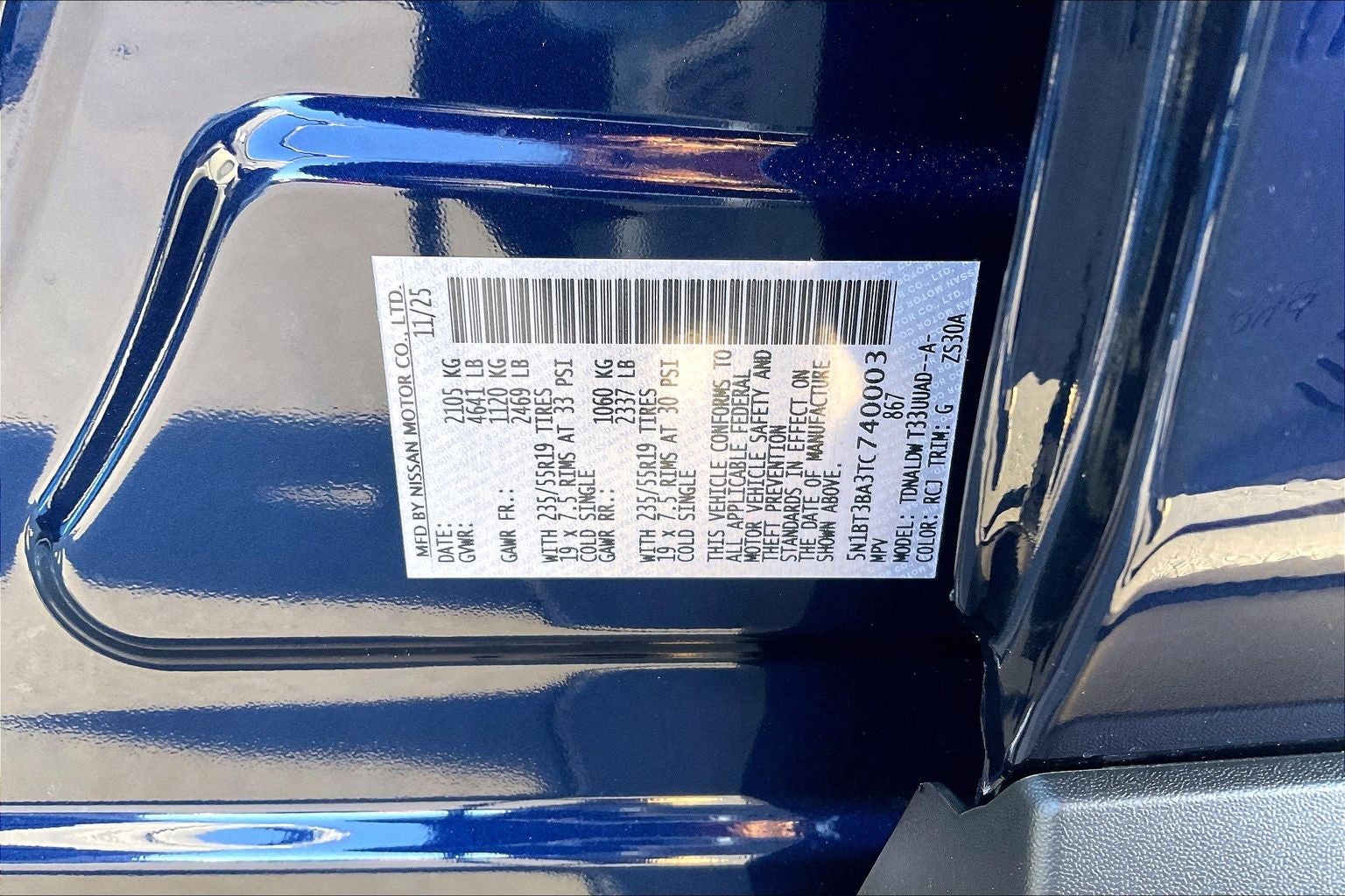 2026 Nissan Rogue Dark Armor